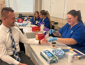 President at Medical Assistant Session