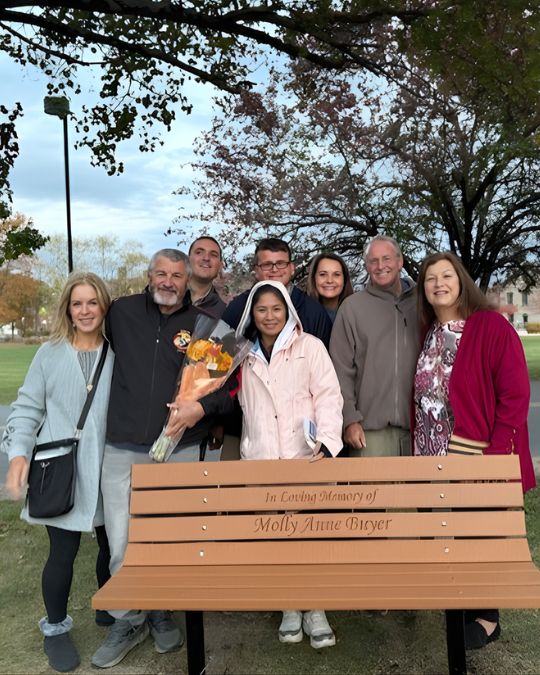 Bench Dedication for Molly Buyer