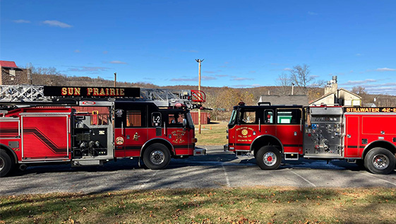 Two Firectrucks