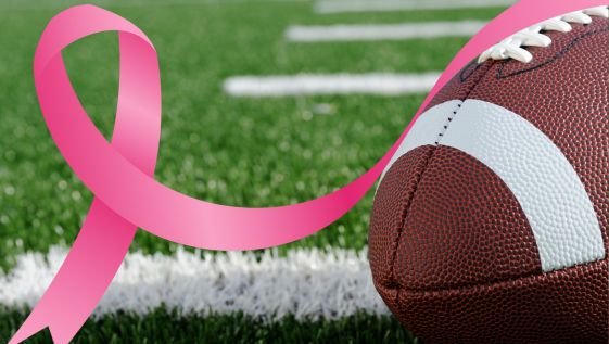 Football Fundraising Game for Breast Cancer Awareness